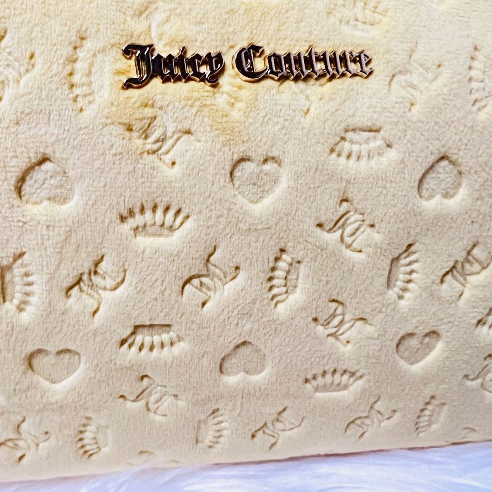 Juicy Couture Yellow Velvet Cosmetic Bag - Picture 6 of 6